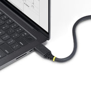 StarTech.com 20ft (6.1m) High Speed HDMI Cable with Gripping Connectors, 4K 60Hz/1440p 144Hz, HDR10/HDCP 2.2/ARC, 18Gbps, UHD HDMI Cord for TV/Monitor/Display, TPE Jacket