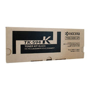 KYOCERA TK-594K Black Toner for FS-C2126MFP/FS-C2026MFP/M6526CIDN (7,000 Yield)