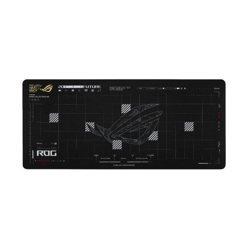 ASUS ROG SCABBARD II XXL Edition 20 Gaming Mouse Pad, Extended Size (900x400mm) Water/Oil/Dust Repellent, Anti-Fray, Soft Cloth Surface
