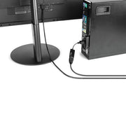 StarTech.com DisplayPort to HDMI Adapter - 4K 60Hz Active DP 1.4 to HDMI 2.0 Video Converter - DP to HDMI Monitor/TV/Display Cable Adapter Dongle - Latching DP Connector