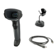 Zebra 1D/2D/OCR, 340 mA, IP52, Array Imager, Black, USB cable kit with Stand