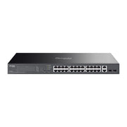 TP-Link ES228GP network switch Managed L2 Gigabit Ethernet (10/100/1000) Power over Ethernet (PoE) Black