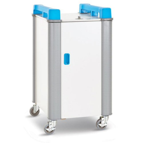 LapCabby LAP10VBL Portable device management cart Blue, Grey, Lime, Orange, Purple, White