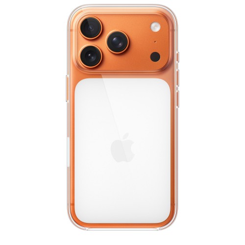 Apple Clear Case mobile phone case 16 cm (6.3") Cover Transparent