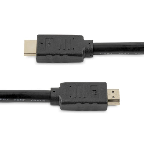 StarTech.com 50ft (15m) HDMI 2.0 Cable - 4K 60Hz Active HDMI Cable - CL2 Rated for In Wall Installation - Long Durable High Speed UHD HDMI Cable - ARC, HDR, 18Gbps - Male to Male Cord - Black