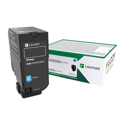 Lexmark 74C60C0 toner cartridge 1 pc(s) Original Cyan