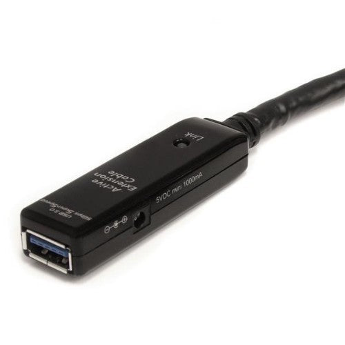 StarTech.com 10m USB 3.0 (5Gbps) Active Extension Cable - M/F - TAA