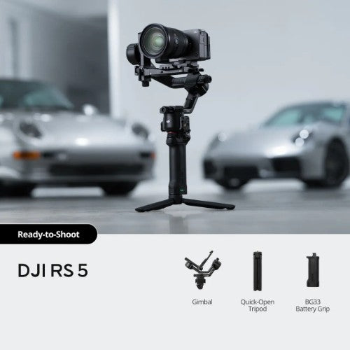 DJI RS 5 Hand camera stabilizer Black