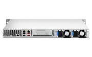 QNAP TS-464U-RP NAS Rack (1U) Intel® Celeron® N5095 8 GB DDR4 0 TB QNAP Turbo System Aluminium, Black