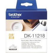 Brother DK-11218 printer label White