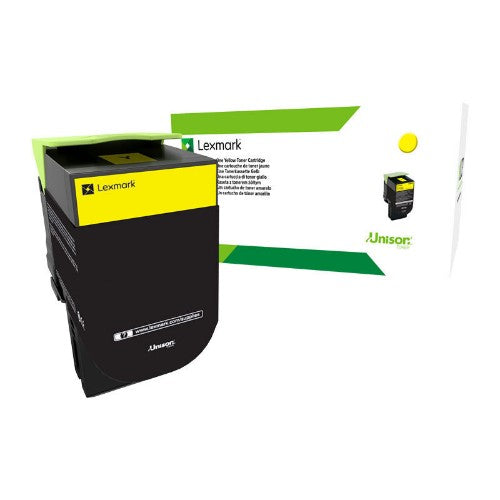 Lexmark 70C8HYE toner cartridge 1 pc(s) Original Yellow
