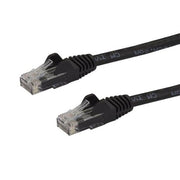 StarTech.com 10m CAT6 Ethernet Cable - Black CAT 6 Gigabit Ethernet Wire -250MHz 100W PoE RJ45 UTP Network/Patch Cord Snagless w/Strain Relief Individually Tested