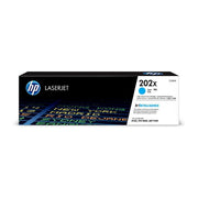 HP 202X CYAN LASERJET TONER 2.5K FOR M254DW M254NW M280NW M281FDN M281FDW