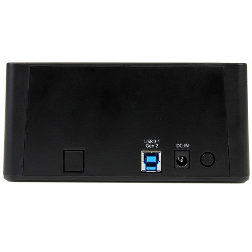 StarTech.com Standalone Hard Drive Duplicator, Dual Bay HDD/SSD Cloner/Copier, USB 3.1 (10Gbps) to SATA III HDD/SSD Docking Station, Hard Disk Duplicator Dock, Hard Drive Cloner