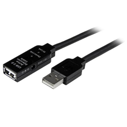 StarTech.com 15m USB 2.0 Active Extension Cable - M/F - TAA