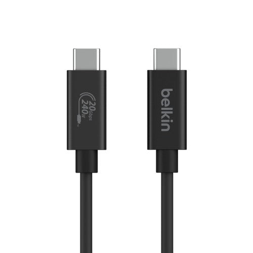 Belkin INZ004BT2MBK USB cable USB4 Gen 2x2 2 m USB C Black