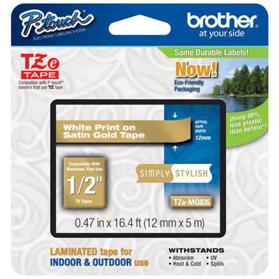 Brother TZEMQ835 label-making tape TZ
