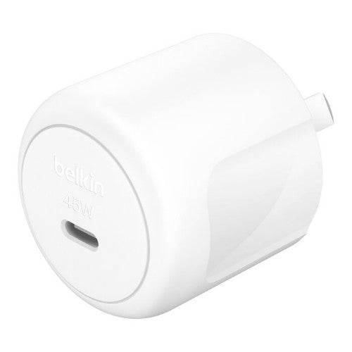 Belkin WCA013AUWH mobile device charger Universal White AC Fast charging Indoor