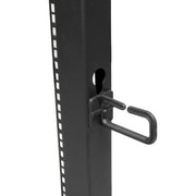 StarTech.com 42U 4-Post Server Rack, 19in Open Frame Rack with 40in (101cm) Mounting Depth and 1323lb (600kg) Weight Capacity, Mobile or Floor Mount IT Rack