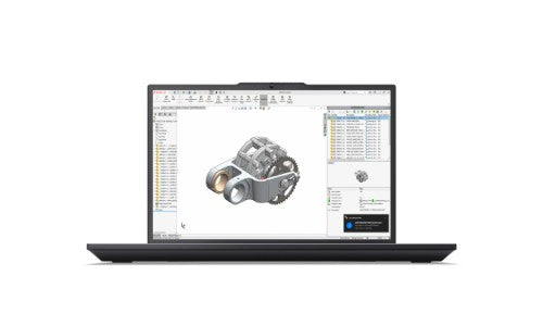 Lenovo ThinkPad P16v Gen 3 (Intel) Intel Core Ultra 7 255H Mobile workstation 40.6 cm (16") WUXGA 32 GB DDR5-SDRAM 1 TB SSD NVIDIA RTX PRO 1000 Blackwell Wi-Fi 7 (802.11be) Windows 11 Pro English Black