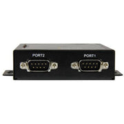 StarTech.com 2-Port Serial-to-IP Ethernet Device Server - RS232 - Metal and Mountable - TAA