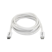 StarTech.com 6.6ft (2m) Thunderbolt 3 Cable, 20Gbps, 100W PD, 4K, Thunderbolt Certified, Compatible with Thunderbolt 4/USB 3.2/DisplayPort