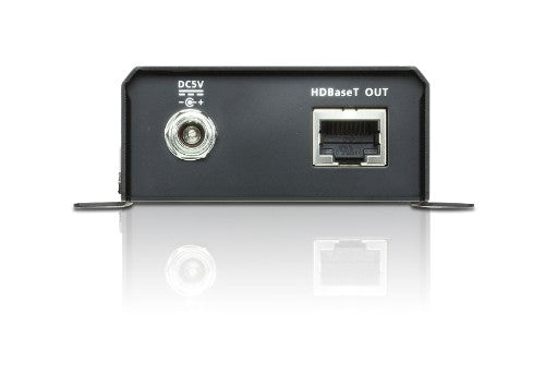 ATEN VE801-AT-U AV extender AV transmitter & receiver Black
