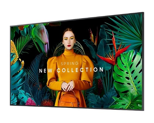Samsung LH65QBCEBGCXXY Signage Display Digital signage flat panel 165.1 cm (65") LED Wi-Fi 350 cd/m² 4K Ultra HD Black Tizen 16/7