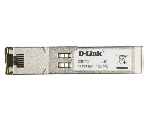 D-Link SFP 10/100/1000 BASE-T Copper Transceiver