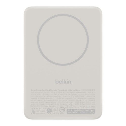 Belkin Slim Magnetic Power Bank 10K with Qi2