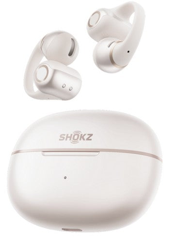SHOKZ OpenDots 2 Headset Wireless Ear-clip-on Calls/Music/Sport/Everyday Bluetooth White