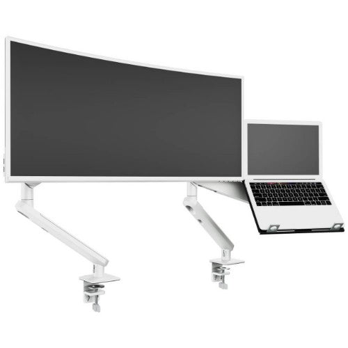 Atdec AWS-N-ORA2-F-W monitor mount / stand 88.9 cm (35") Desk White