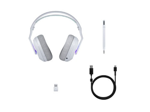 Logitech G G522 Lightspeed Headset Wireless Head-band Gaming USB Type-C Bluetooth White