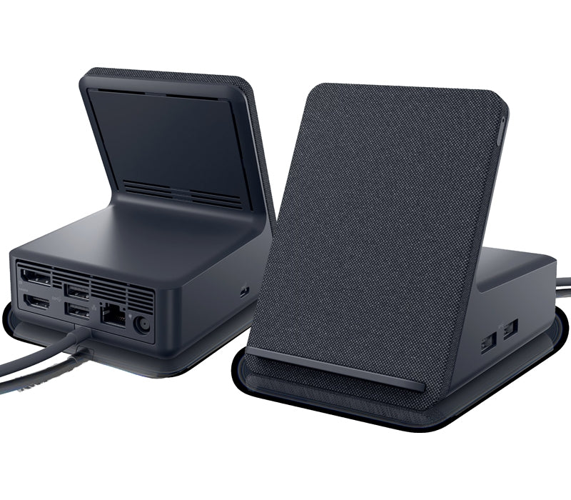DELL HD22Q Dual Charging Dock 90WPD, (up to 2 x 4K displays at 60HZ) 3YR ADV exch WTY