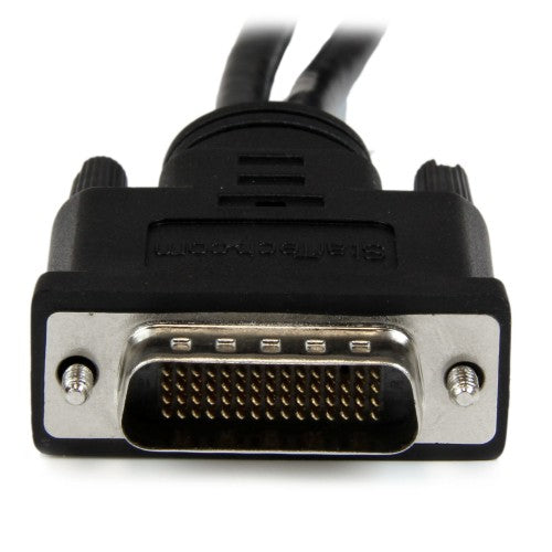 StarTech.com 8" (20 cm) DMS-59 to Dual DisplayPort Adapter Cable - 4K x 2K Video - LFH DMS 59 pin (M) to 2x DisplayPort 1.2 (F) Splitter Y Cable - LFH Graphics Card to Dual DP Monitors