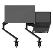 Atdec AWS-N-ORA2-F-B monitor mount / stand 88.9 cm (35") Desk Black