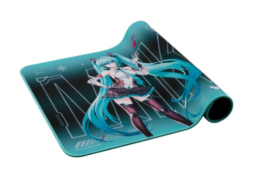 ASUS TUF Gaming P1 Hatsune Miku Edition Gaming mouse pad Turquoise