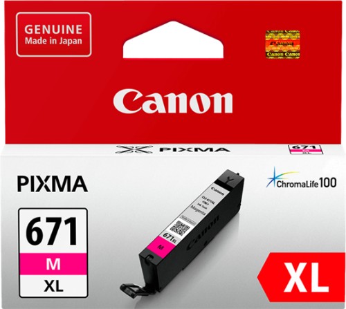 Canon CLI-671XLM ink cartridge 1 pc(s) Original High (XL) Yield Magenta