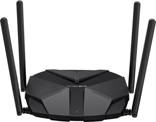 TP-LINK Mercusys MR85X AX3000 Dual-Band Wi-Fi 6 Router,  4× Fixed External Antennas, 3× Gigabit LAN Ports, 1× 2.5Gbps WAN Port, 1024-QAM, OFDMA, HE160