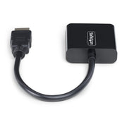 StarTech.com HDMI to VGA Adapter, Active Video Converter For Laptop/Desktop, 1920x1080 (1080p), HDMI Source to VGA Monitor/Display/Projector
