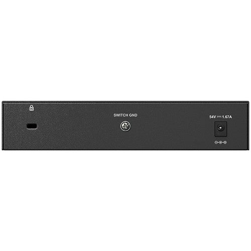D-Link DGS-1008P network switch Unmanaged Gigabit Ethernet (10/100/1000) Power over Ethernet (PoE) Black