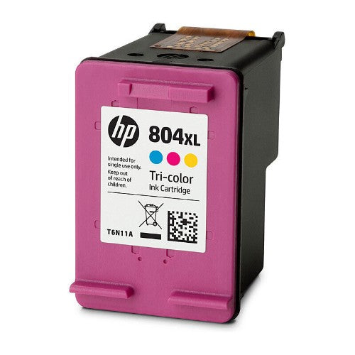 HP 804XL TRI-COLOR INK CART 415 PAGES FOR HP ENVY 6220 6222 7120 7820 7822