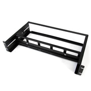 StarTech.com 2U DIN Rail Kit for Standard 19" Rack - Adjustable Depth Rackmount DIN Rail with Top Hat, Mini, G Rails, 27lbs/12.5kg Weight Capacity