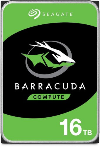 Seagate Barracuda 16TB internal hard drive 7200 RPM 512 MB 3.5" Serial ATA