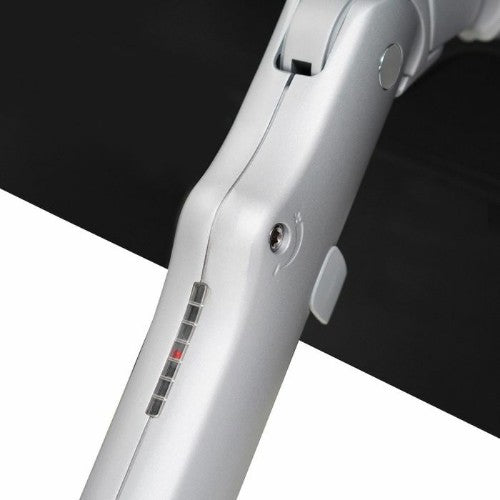 Atdec AWMS-DW6-S monitor mount / stand Silver Wall