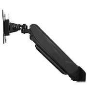 StarTech.com Desk Mount Dual Monitor Arm with USB & Audio, Desk Clamp VESA Mount for up to 32" (17.6lb/8kg) Displays, Ergonomic Full Motion Dual Monitor Arm - Black