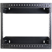 StarTech.com 2-Post 8U Heavy-Duty Wall Mount Network Rack, 19" Open Frame Server Rack with Adjustable Depth, Wall Mount Data Rack for IT / AV / Patch Panel / Computer Equipment - Cage Nuts and Screws Included