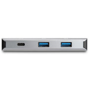 StarTech.com 4 Port USB C Hub w/ 3x USB A & 1x USB C - SuperSpeed 10Gbps USB Type-C 3.2 Gen 2 Hub - USB Bus Powered - Compact USB-C to USB Adapter Hub - Portable/Laptop Hub - Aluminum - TAA
