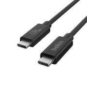 Belkin INZ004TT1.2MBK USB cable USB4 Gen 2x2 1.2 m USB C Black