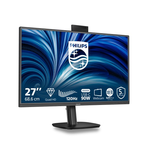 Philips 3000 series 27B2U3601H/75 computer monitor 68.6 cm (27") 2560 x 1440 pixels Quad HD LCD Black